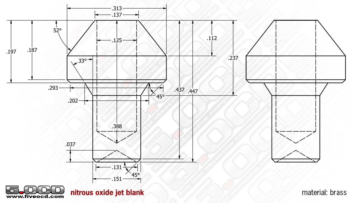 Nitrous Jet Size Chart